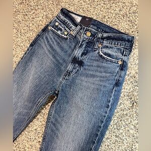 Gap women jeans size 25 p Cheeky straight sky high Jeans NWT casual cute